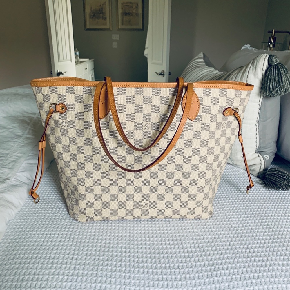 Louis Vuitton Damier Azur Neverfull MM